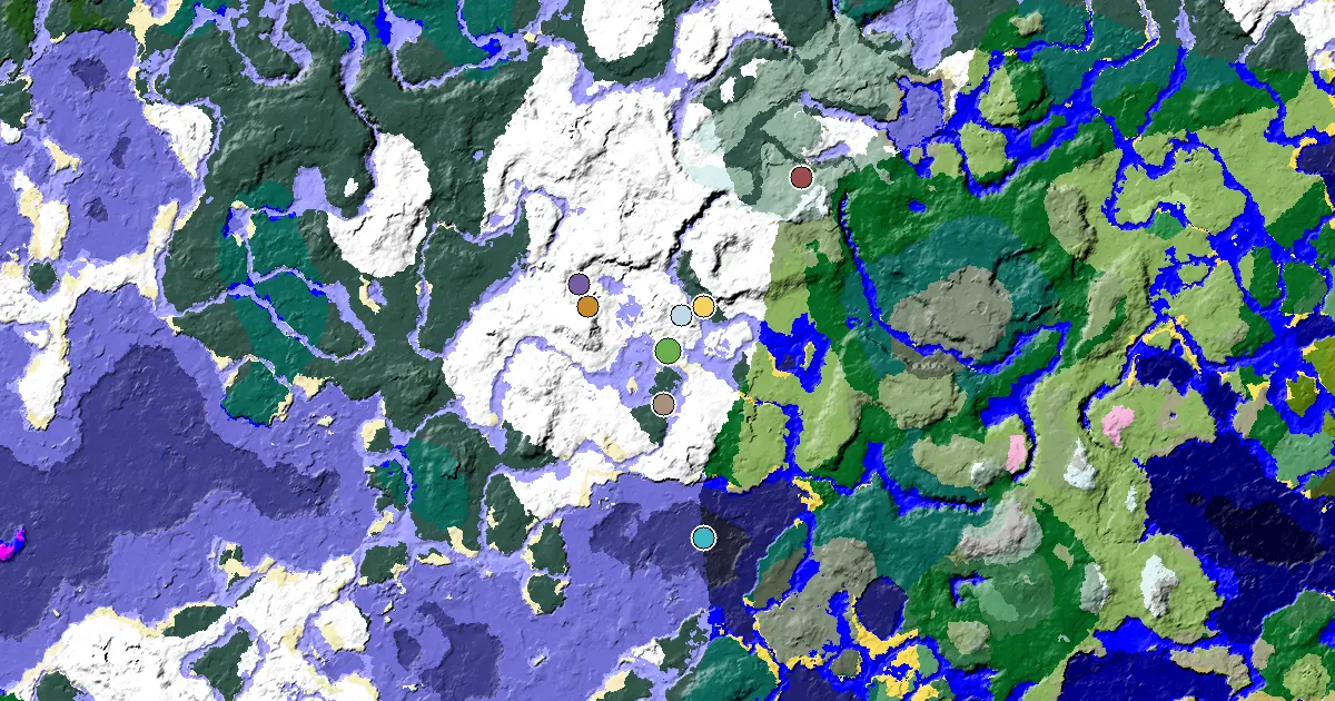 Snowy Plains Seed With a Village Close to Spawn