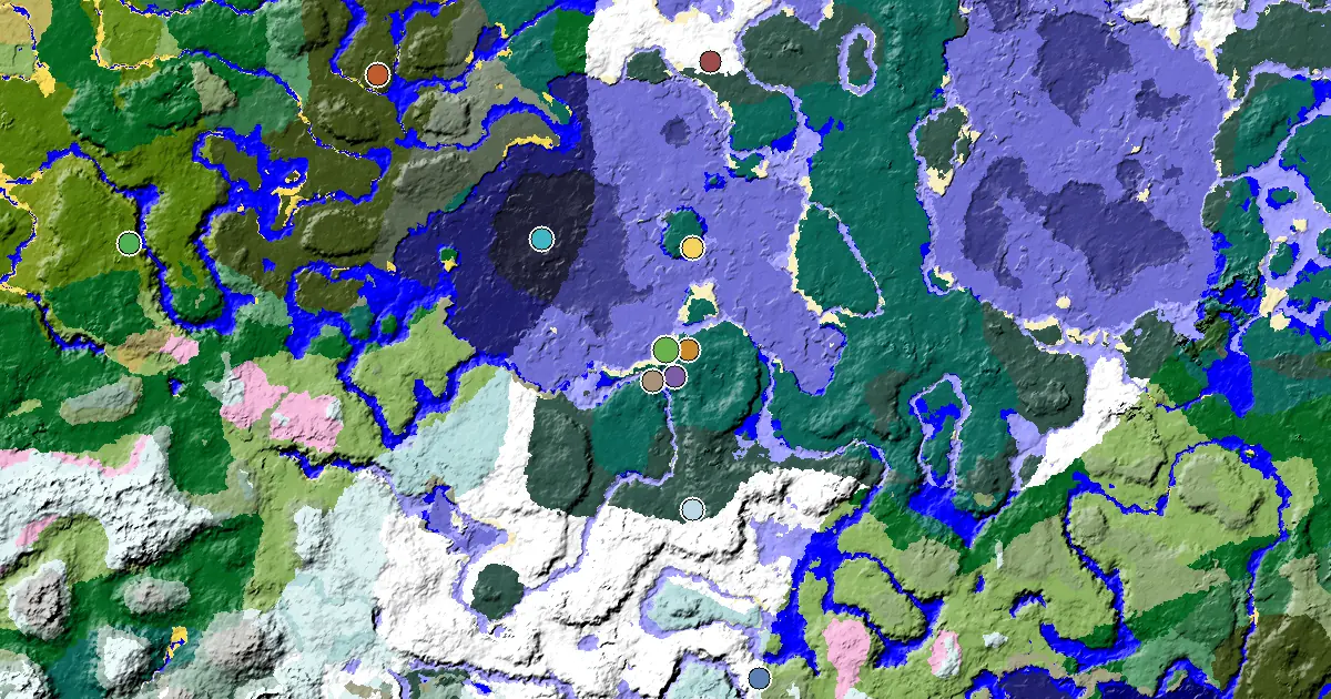 Snowy Beach Seed With a Trial Chamber by Spawn