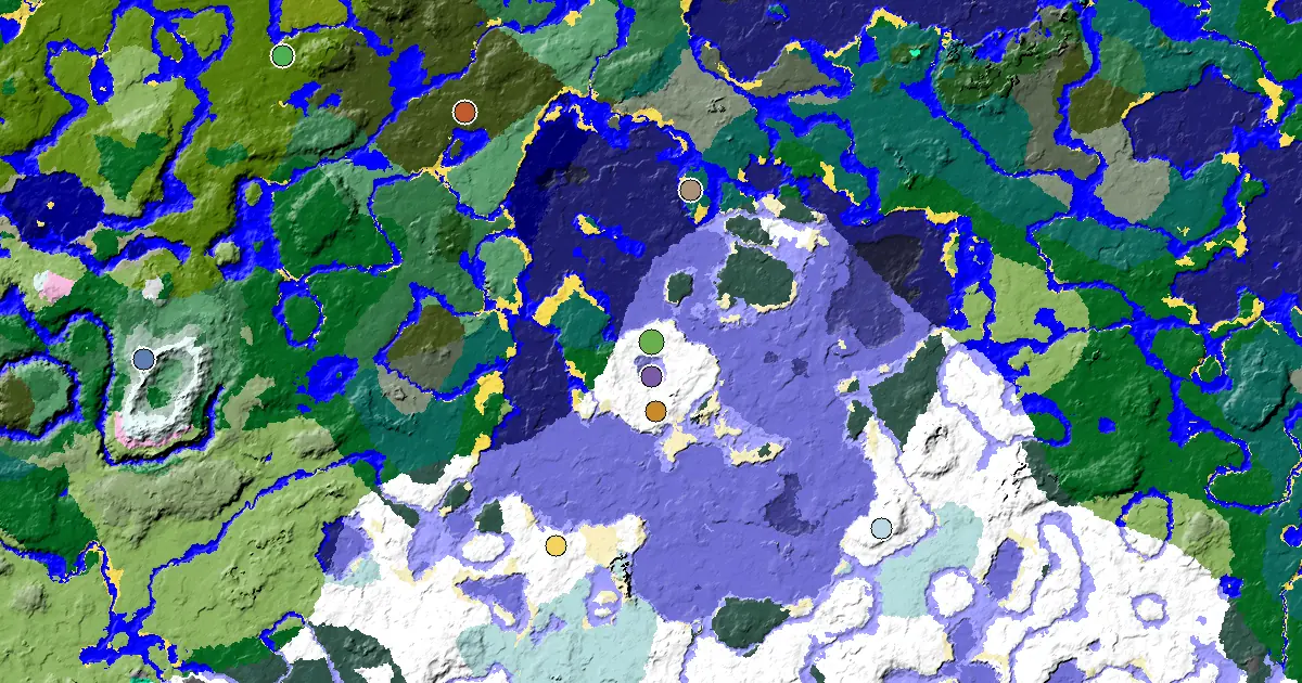Snowy Plains Seed With a Mansion Within Reach