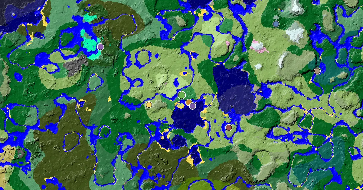 a Trial Chamber by Spawn Near a Flower Forest Spawn