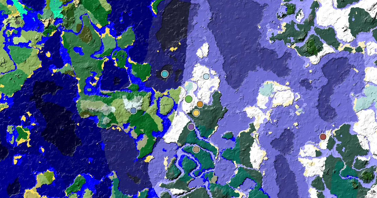 Snowy Plains Seed With a Village Close to Spawn