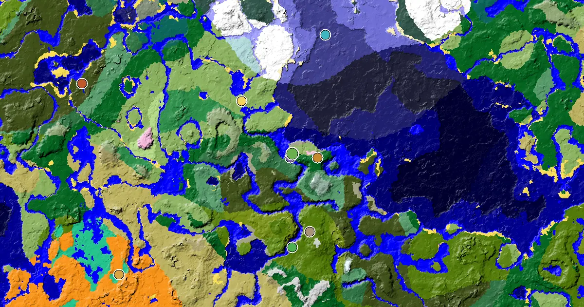 Great Structures Nearby Near a Forest Spawn