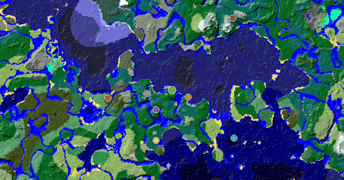 Minecraft 石岸種子:林地府邸不遠