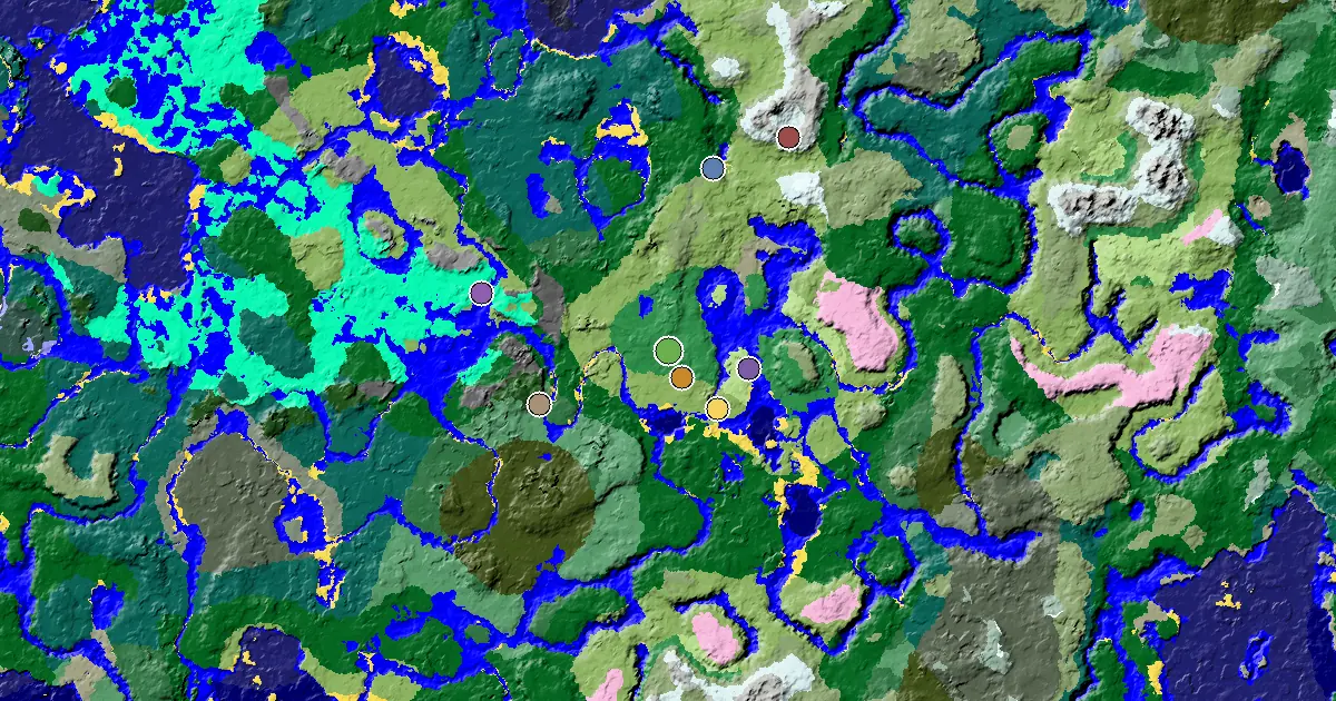 a Trial Chamber by Spawn Near a Flower Forest Spawn