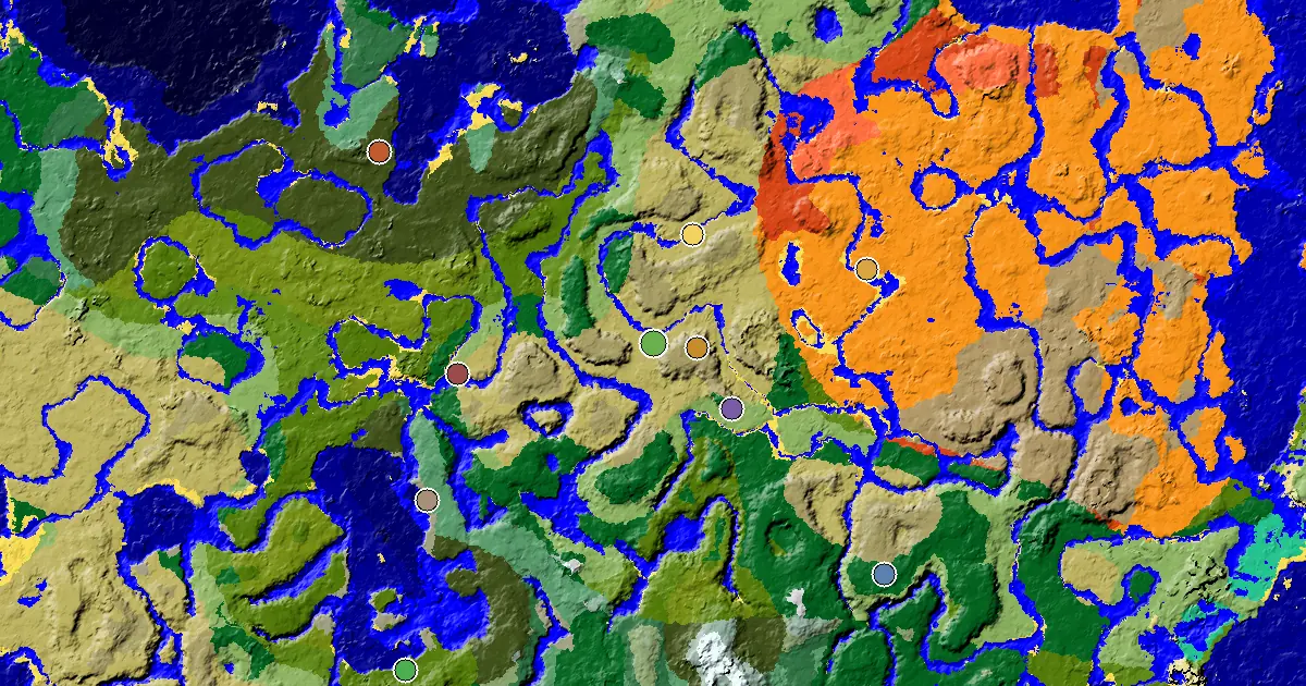 a Village Close to Spawn Near a Savanna Spawn