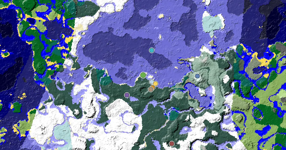 Snowy Taiga Spawn — a Village Close to Spawn