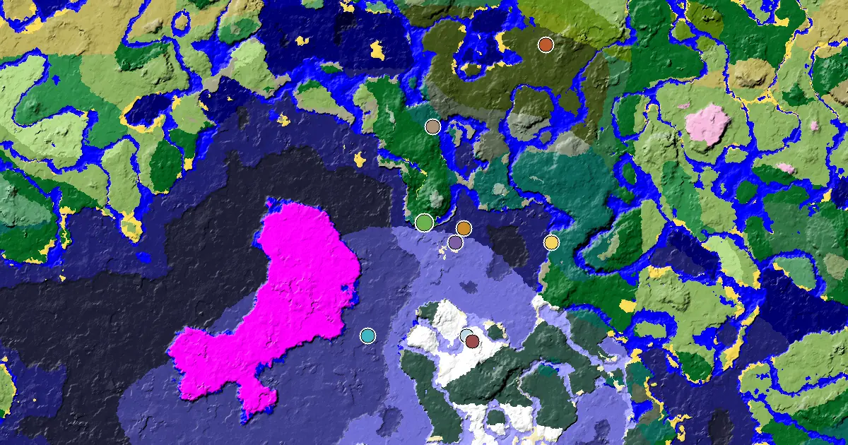 Forest Seed With Great Structures Nearby