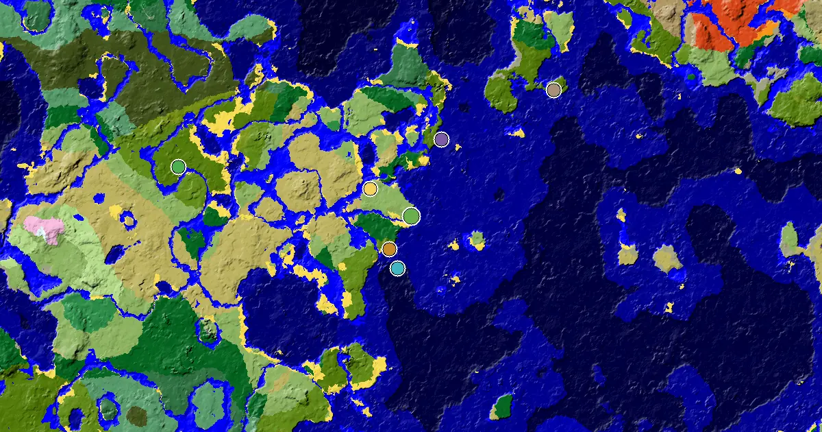a Village Close to Spawn Near a Plains Spawn