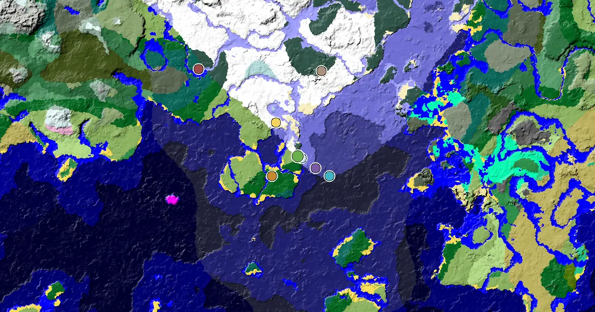 Snowy Taiga Seed With a Village Close to Spawn