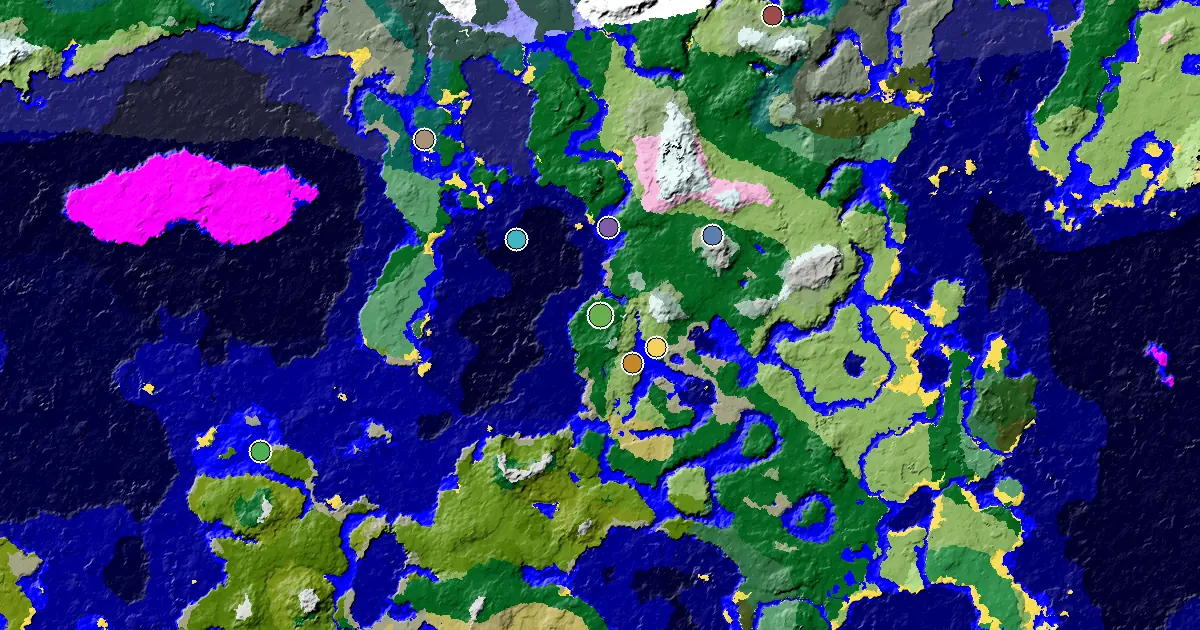 Forest Seed With a Village Close to Spawn