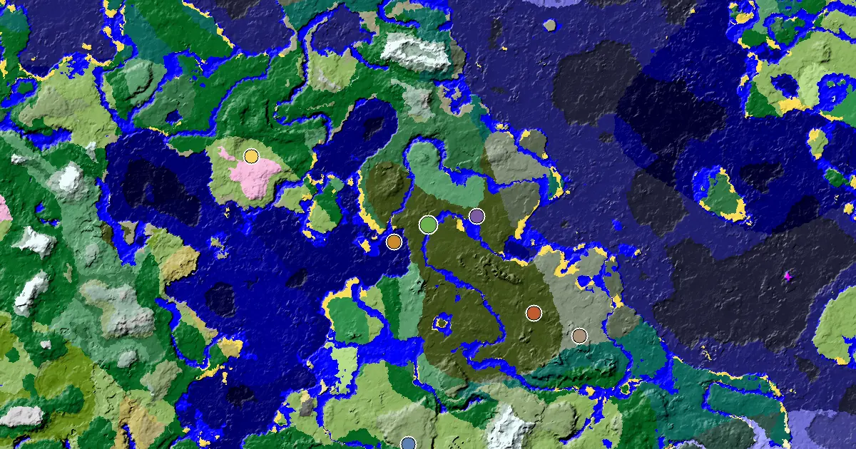 Dark Forest Seed With a Mansion Within Reach