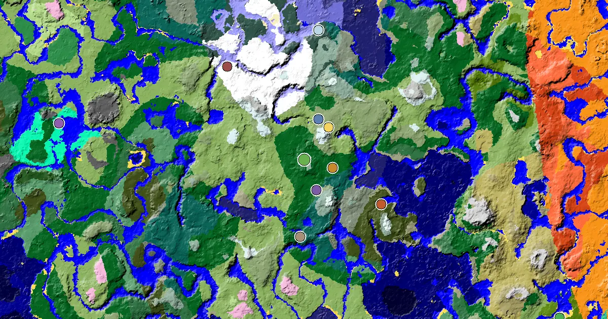 an Ancient City Under Spawn Near a Forest Spawn