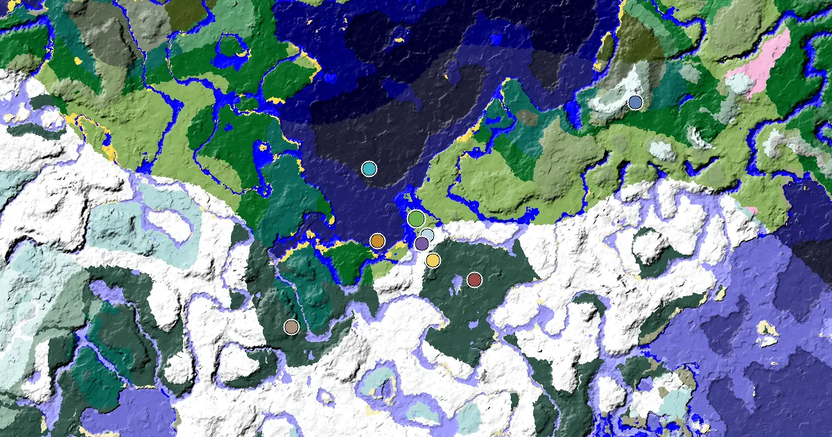 a Village Close to Spawn Near a Plains Spawn
