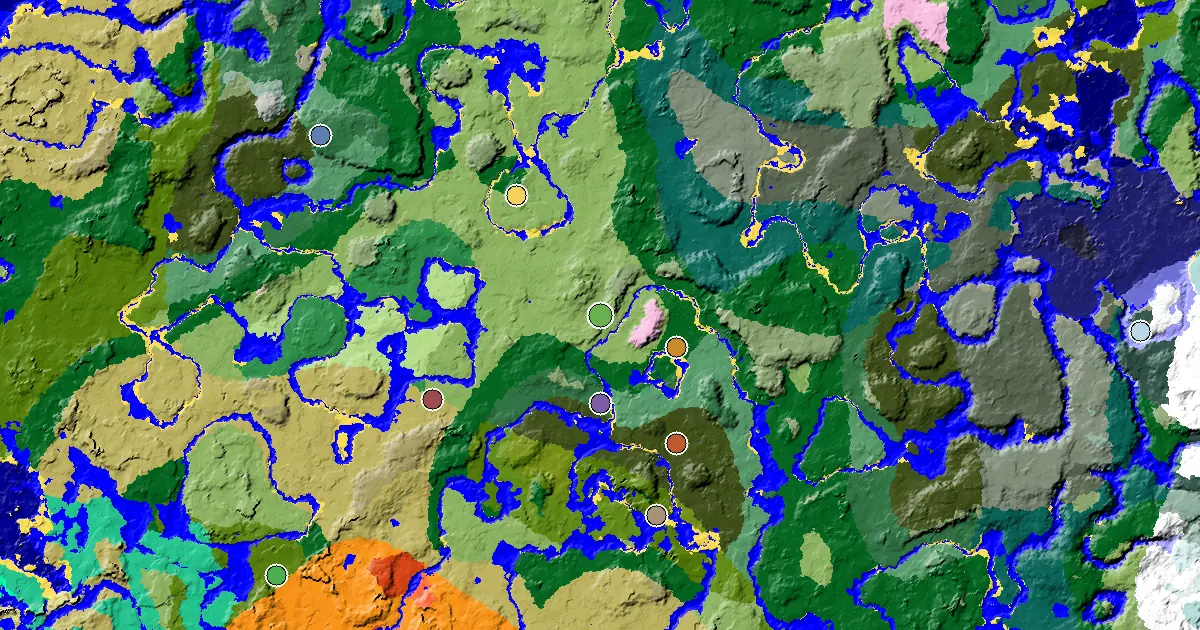Minecraft 平原種子:林地府邸不遠