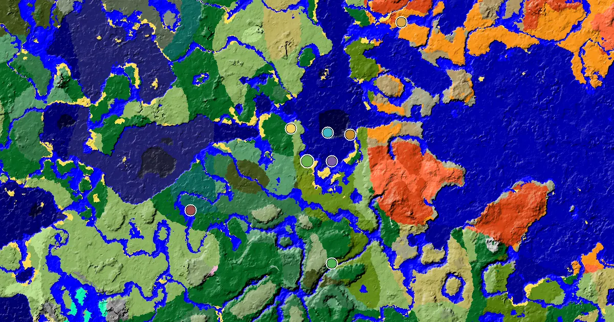 Sparse Jungle Seed With a Village Close to Spawn