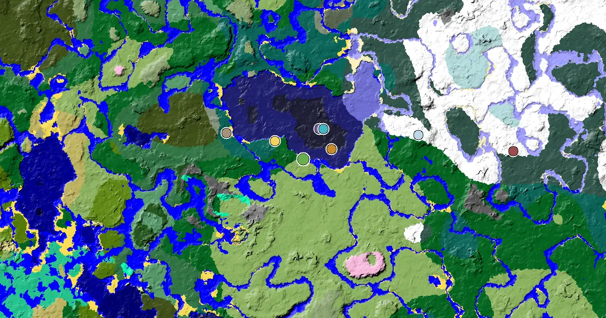 a Village Close to Spawn Near a Beach Spawn