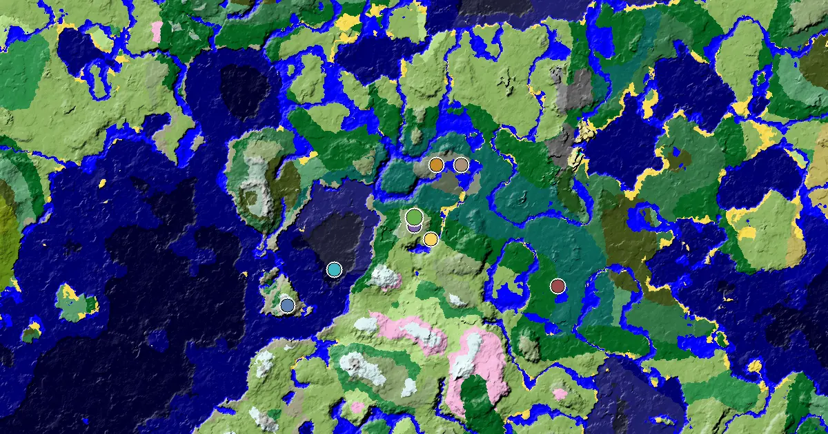 Meadow Seed With a Village Beside Spawn