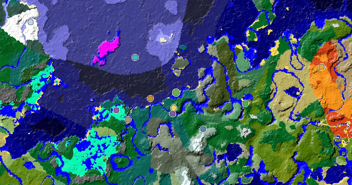a Village Close to Spawn Near a Beach Spawn