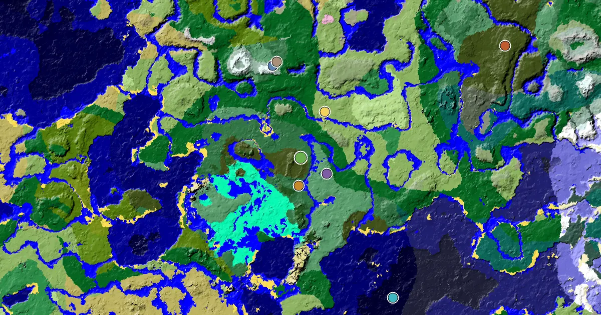 Dark Forest Seed With a Village Close to Spawn