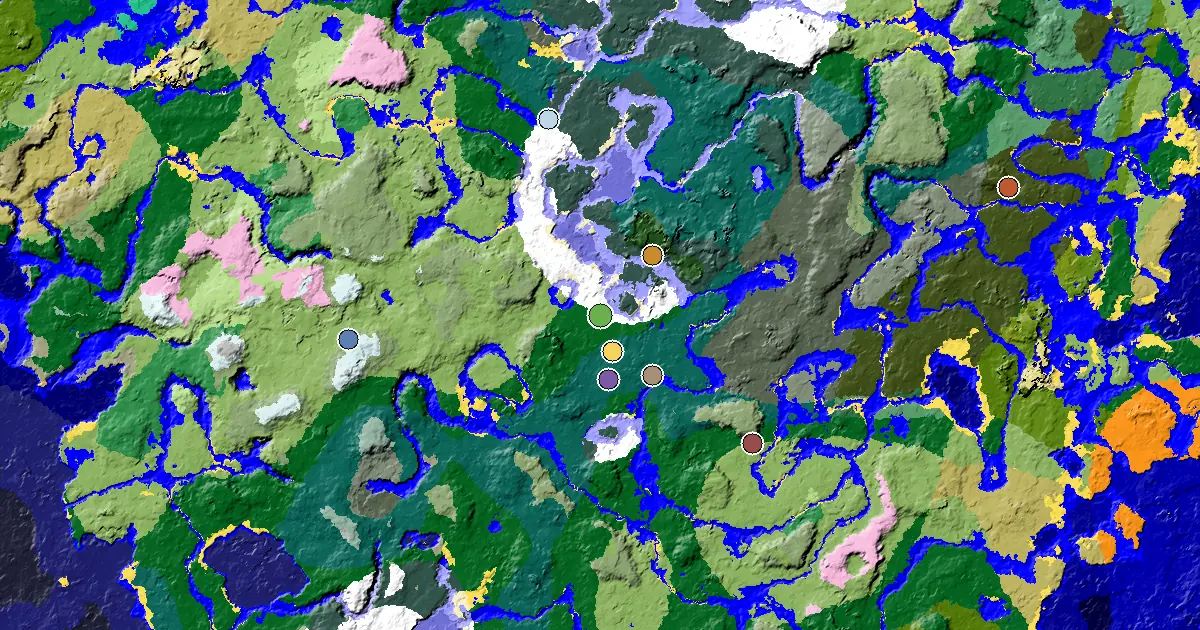 Snowy Plains Spawn — a Village Beside Spawn