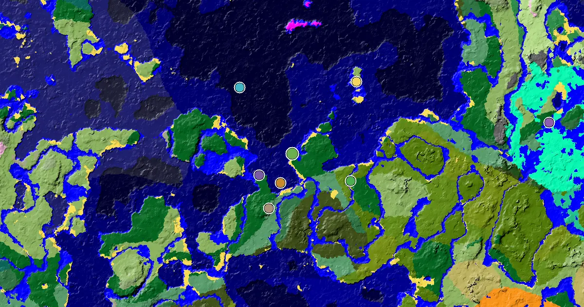 Beach Spawn — Great Structures Nearby