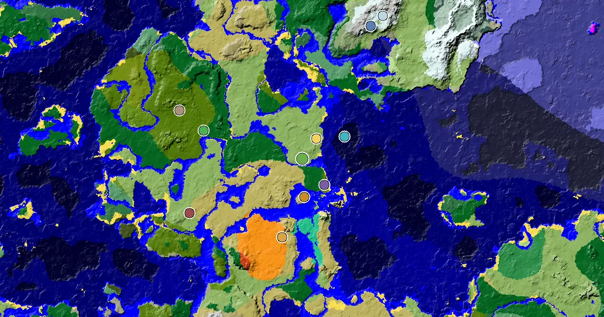a Village Beside Spawn Near a Plains Spawn