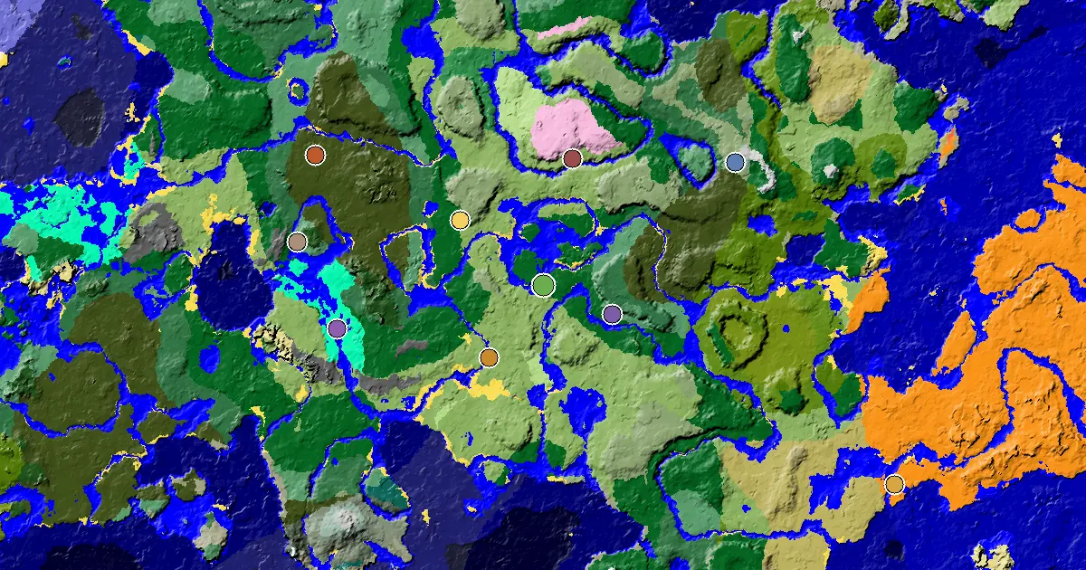 Minecraft 森林種子:林地府邸不遠