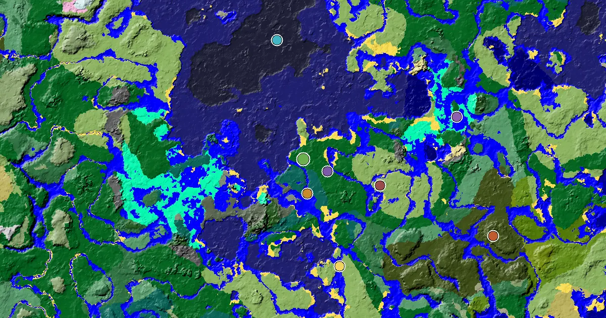 Minecraft Forest Seed: Great Structures Nearby