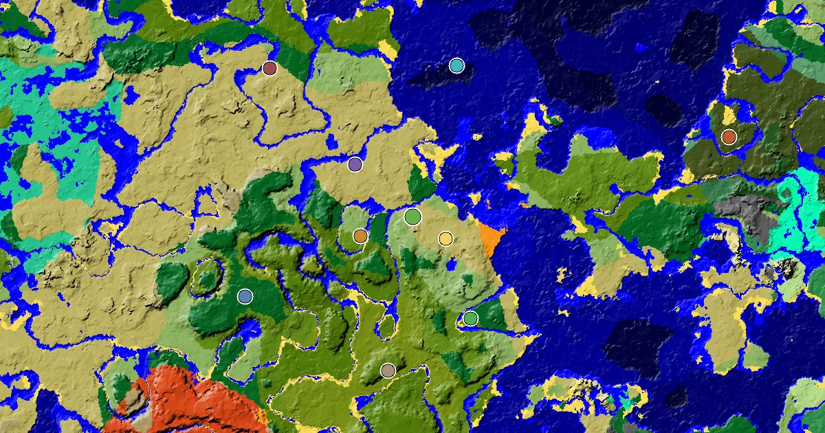 Savanna Seed With a Village Close to Spawn