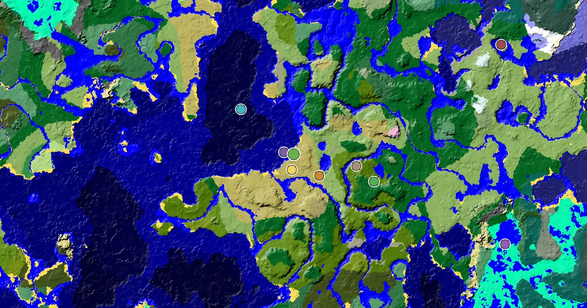 Savanna Seed With a Village Beside Spawn
