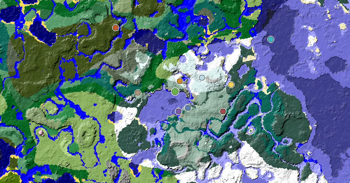 an Ancient City Under Spawn Near a Grove Spawn