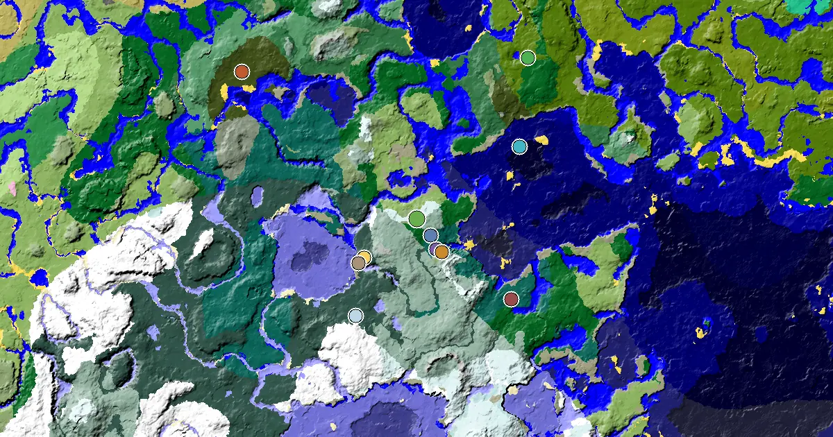 Snowy Slopes Seed With an Ancient City Under Spawn