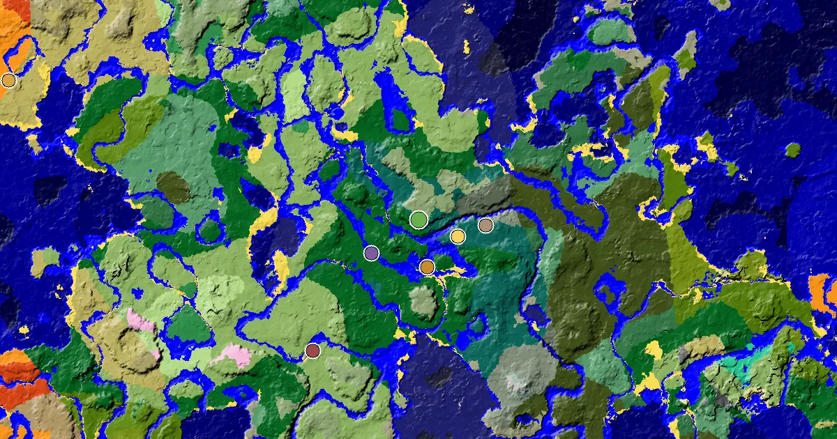 a Village Close to Spawn Near a Taiga Spawn