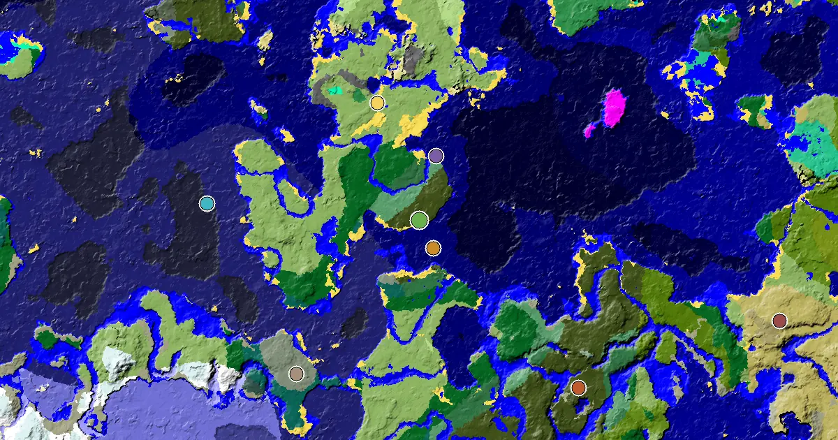 Great Structures Nearby Near a Dark Forest Spawn