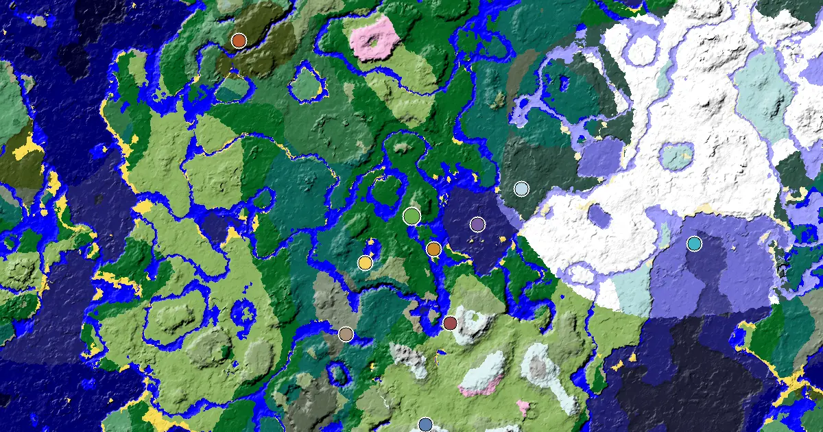 Forest Seed With a Village Close to Spawn