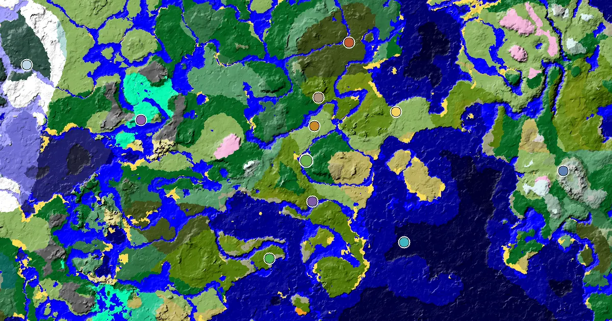 Minecraft 森林種子:林地府邸不遠