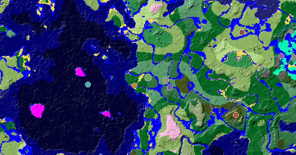 Minecraft Birch Forest Seed: Great Structures Nearby