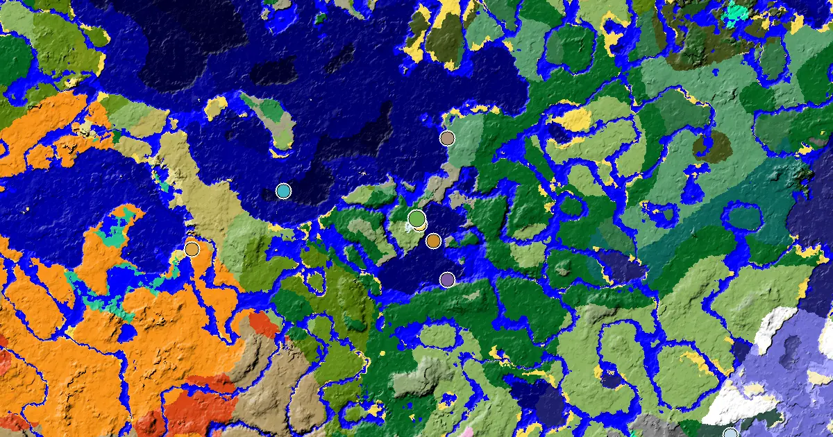 Forest Seed With a Village at Spawn