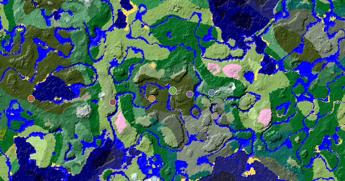 Dark Forest Seed With a Village Close to Spawn