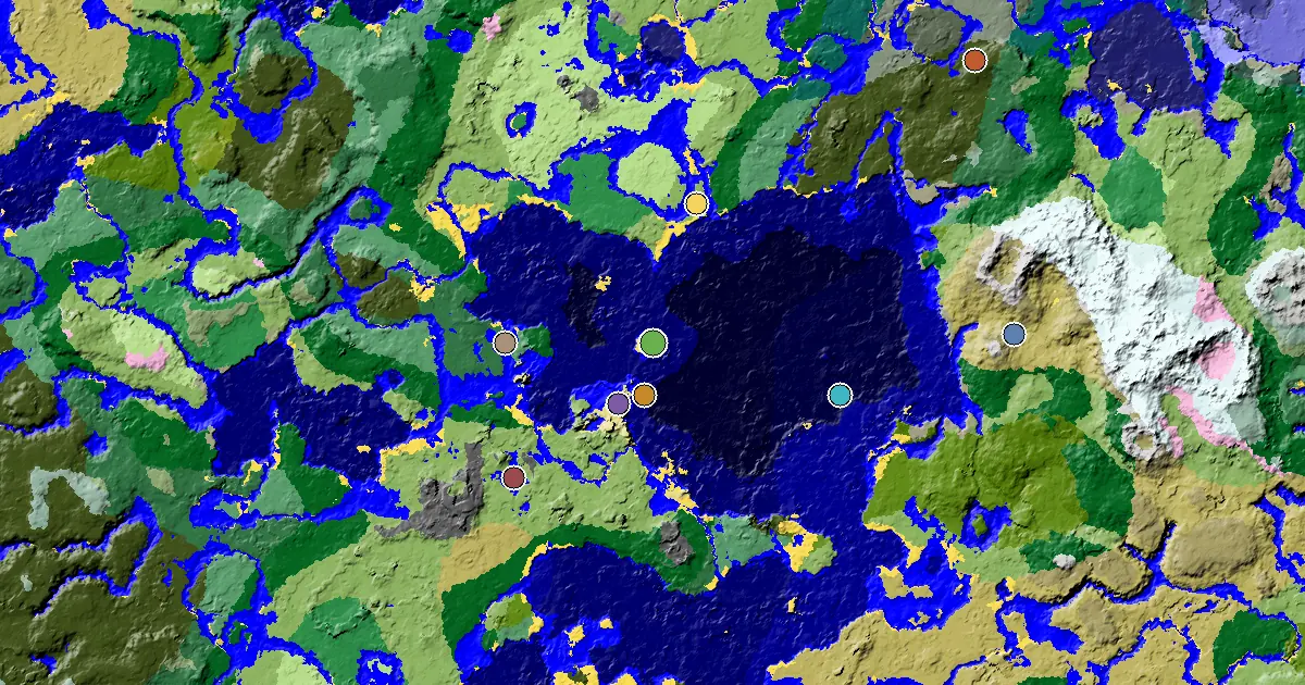Great Structures Nearby Near a Plains Spawn