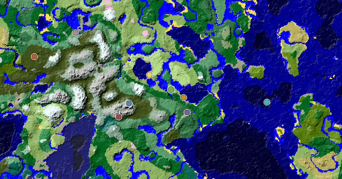 a Village Close to Spawn Near a Plains Spawn