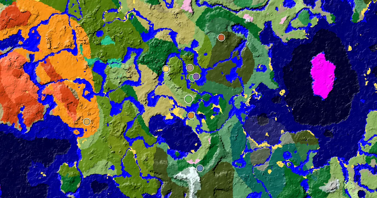 Minecraft 平原種子:林地府邸不遠