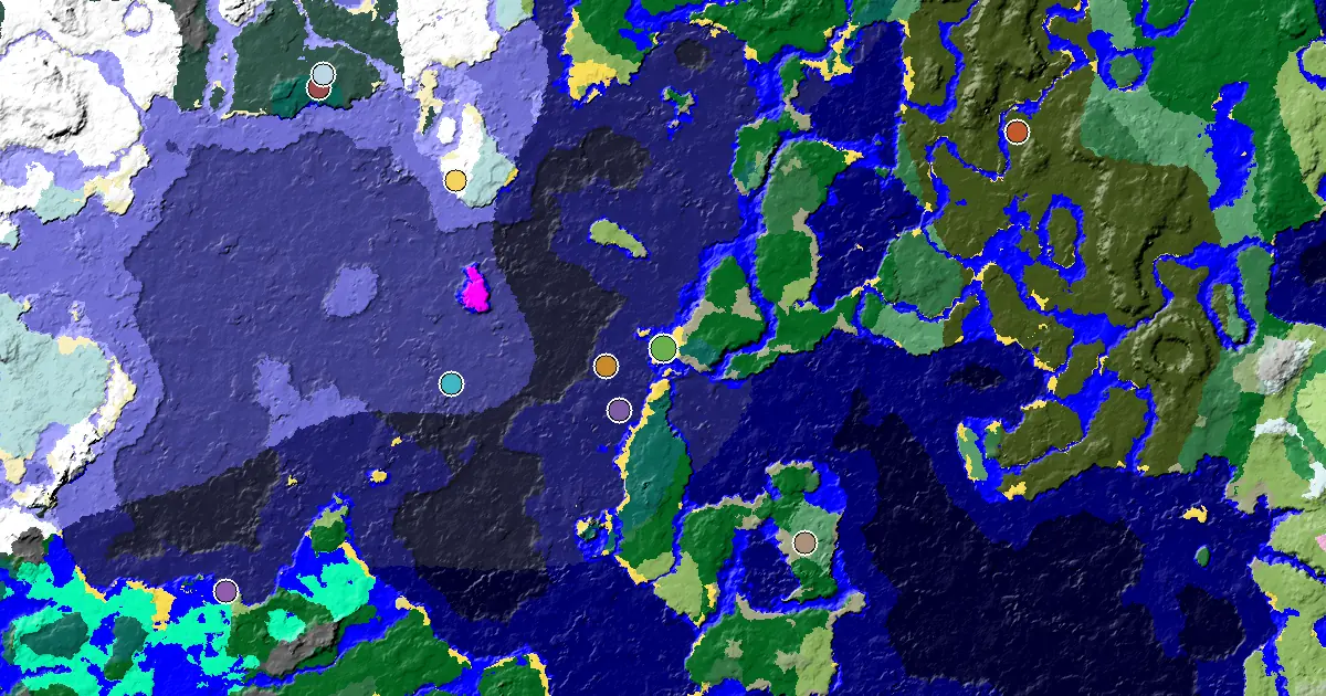 Beach Spawn — Great Structures Nearby