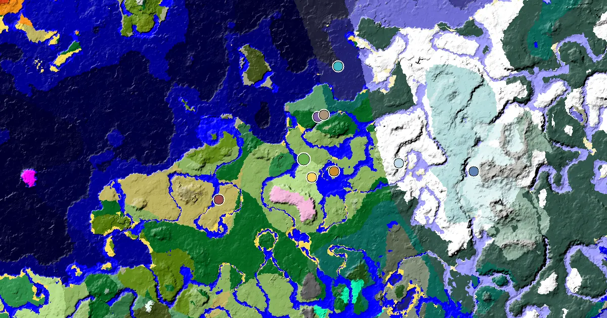 a Village Beside Spawn Near a Sunflower Plains Spawn