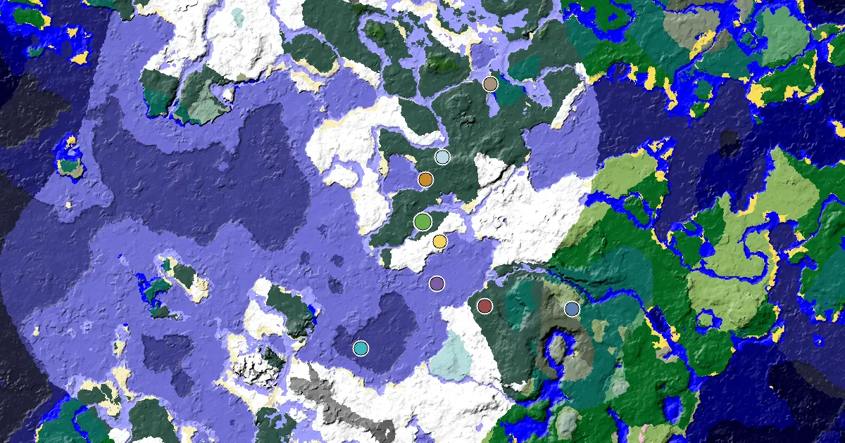 Minecraft 積雪針葉林種子:村莊就在出生點旁