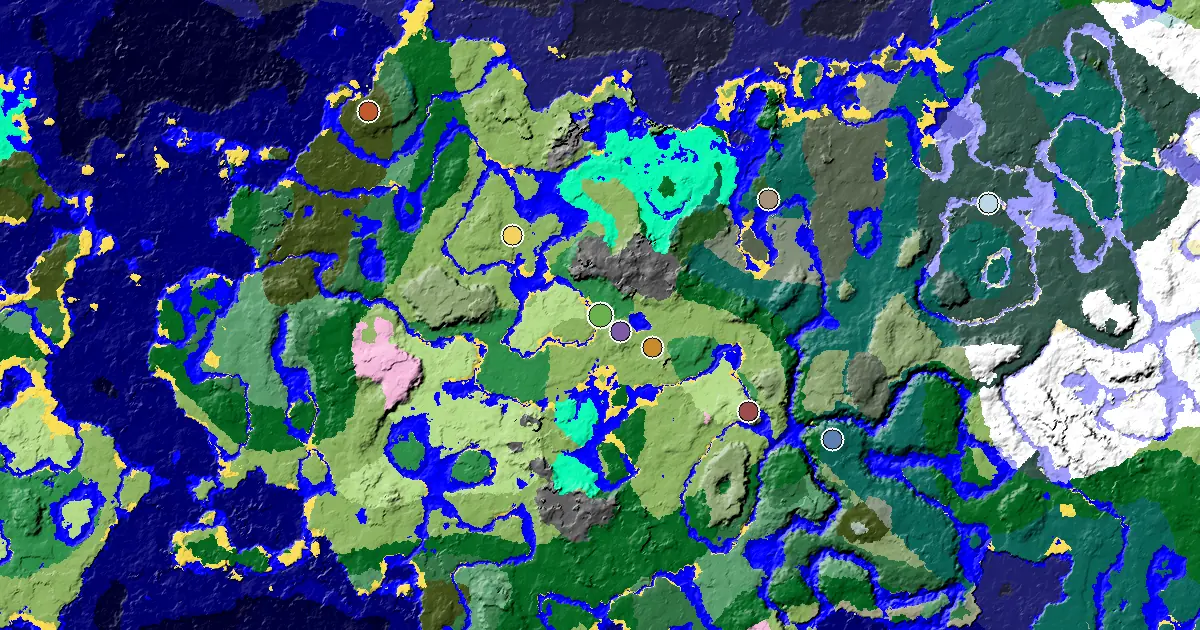 Flower Forest Spawn — a Village Close to Spawn