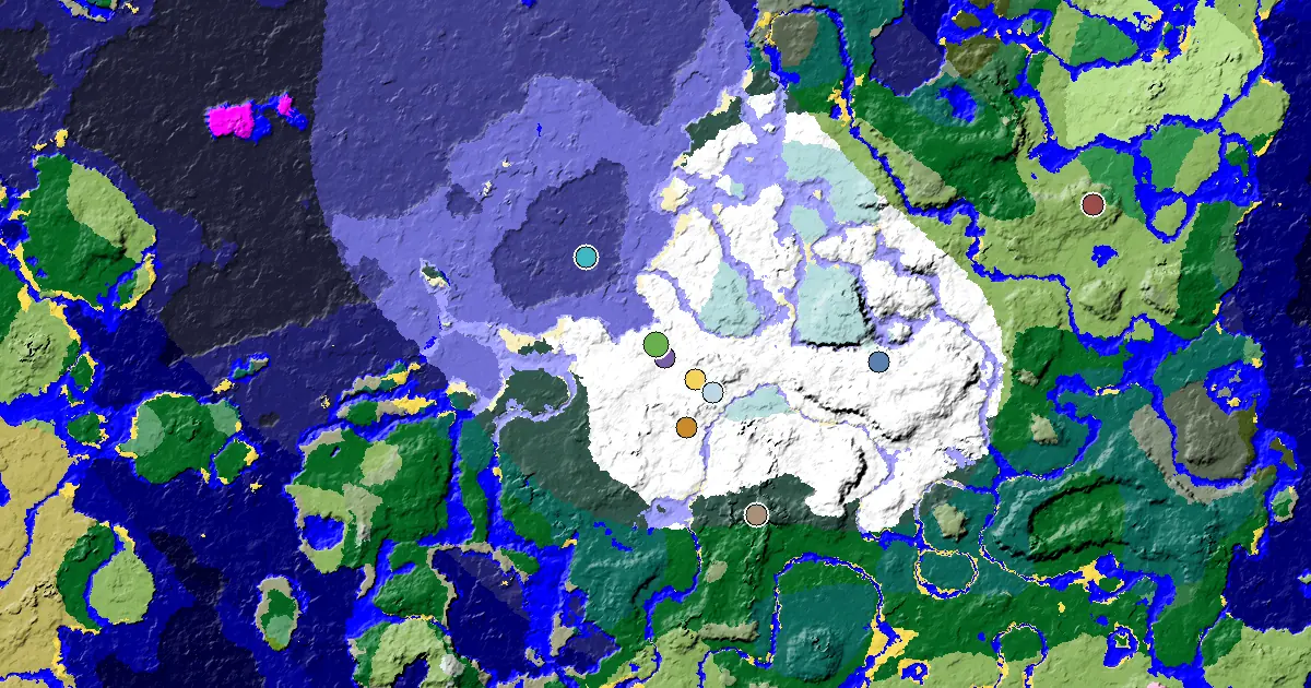 Snowy Plains Spawn — a Village Beside Spawn