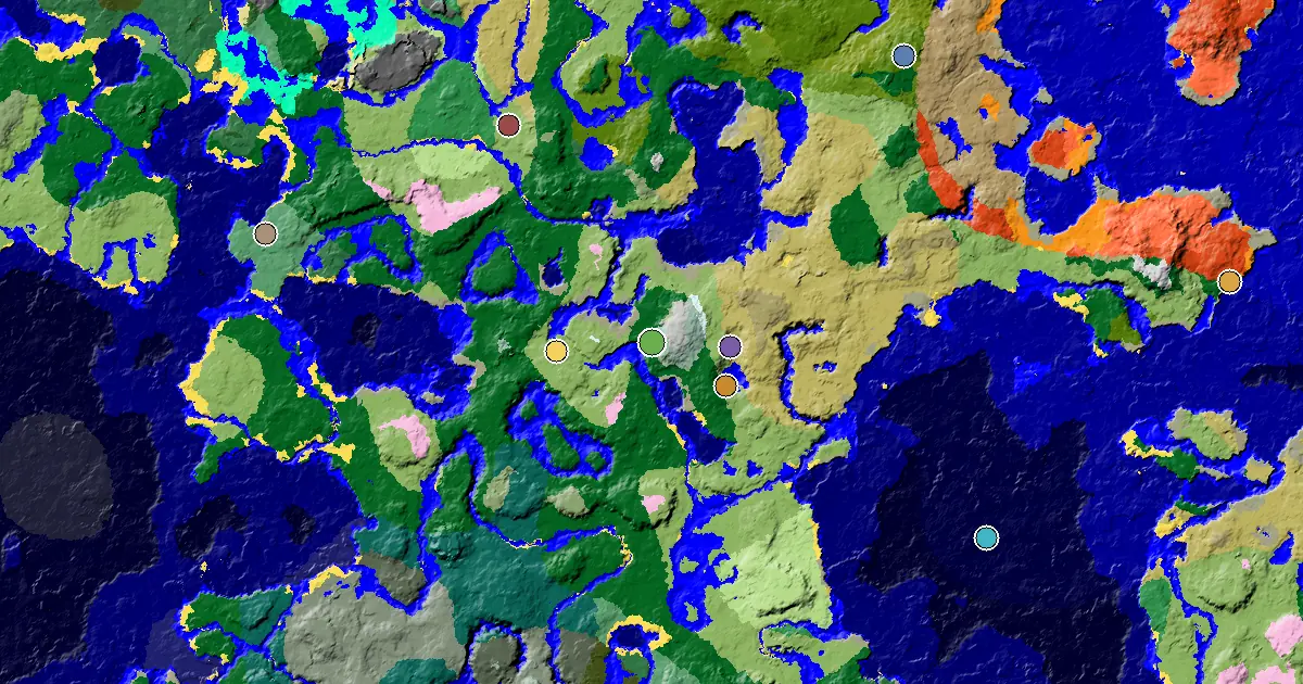 Forest Seed With a Village Close to Spawn