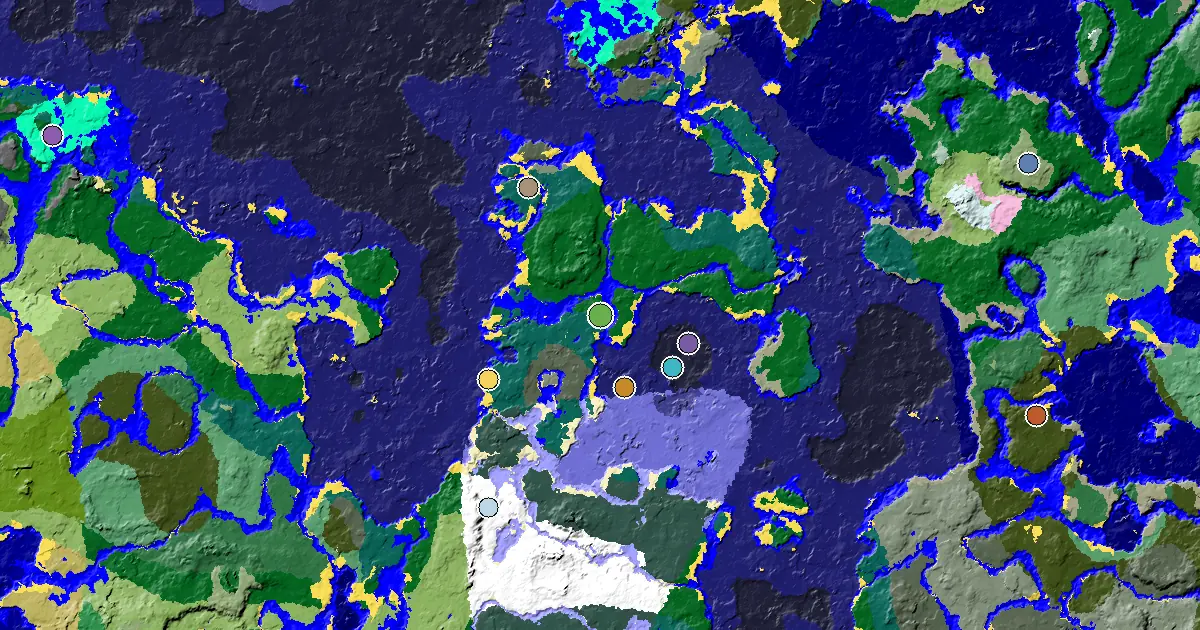 Great Structures Nearby Near a Forest Spawn