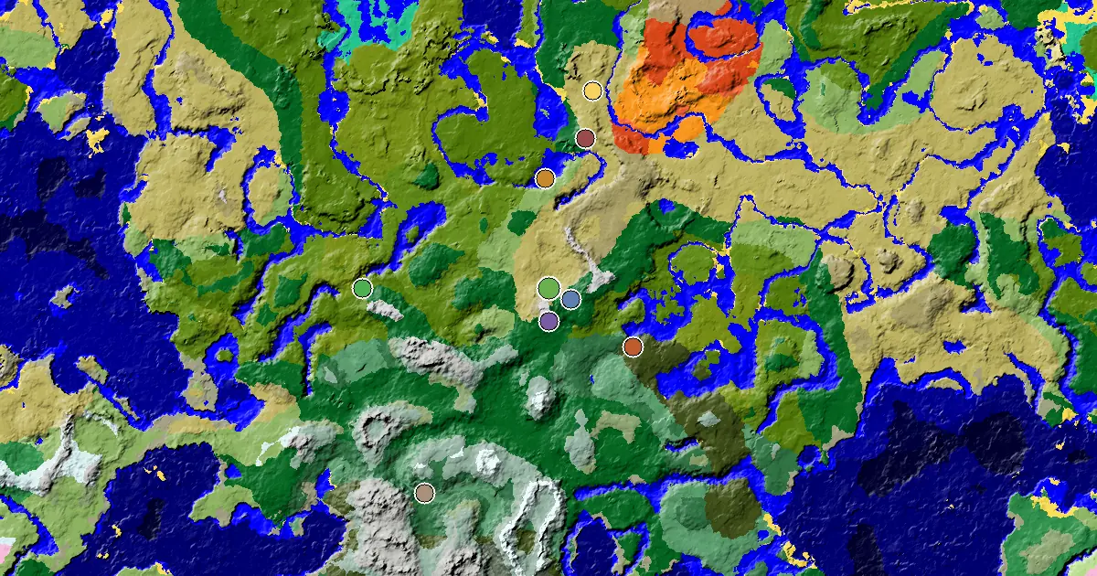 Savanna Spawn — a Woodland Mansion Nearby